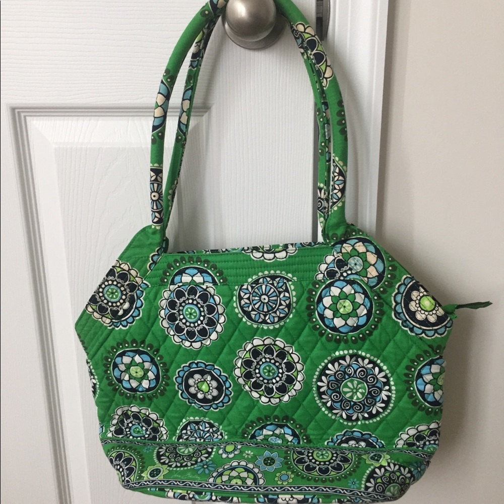Vera Bradley Bag (Cupcakes Green pattern)